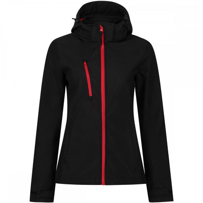 TRA702 Womens Venturer 3-Layer Printable Hooded Softshell Jacket