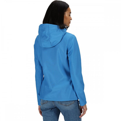 TRA702 Womens Venturer 3-Layer Printable Hooded Softshell Jacket