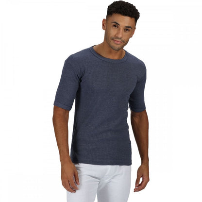 TRU111 Mens Short Sleeve Thermal Vest
