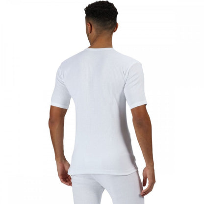 TRU111 Mens Short Sleeve Thermal Vest