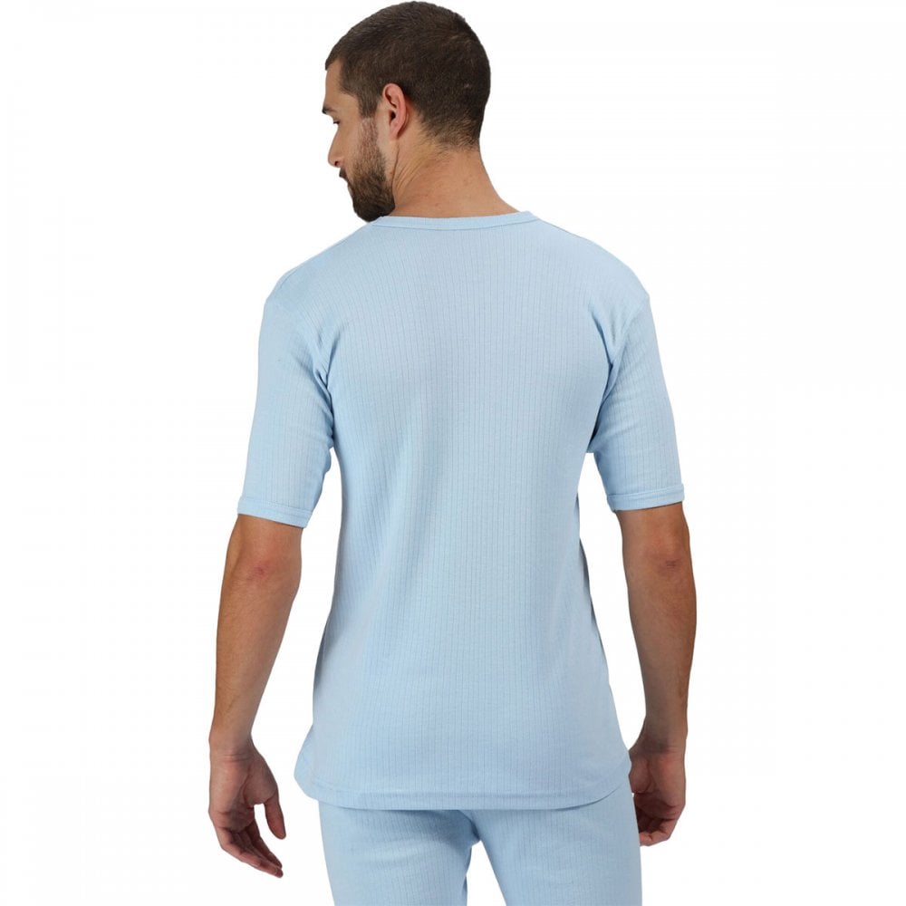 TRU111 Mens Short Sleeve Thermal Vest