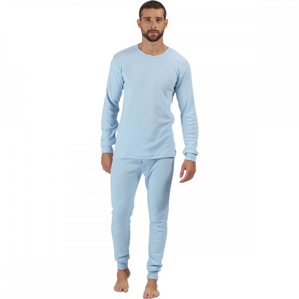 TRU112 Mens Long Sleeve Thermal Vest