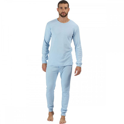 TRU112 Mens Long Sleeve Thermal Vest