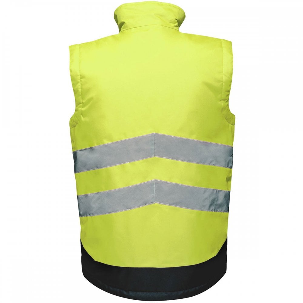 TRA840 Mens Hi Vis Pro Reflective Bodywarmer