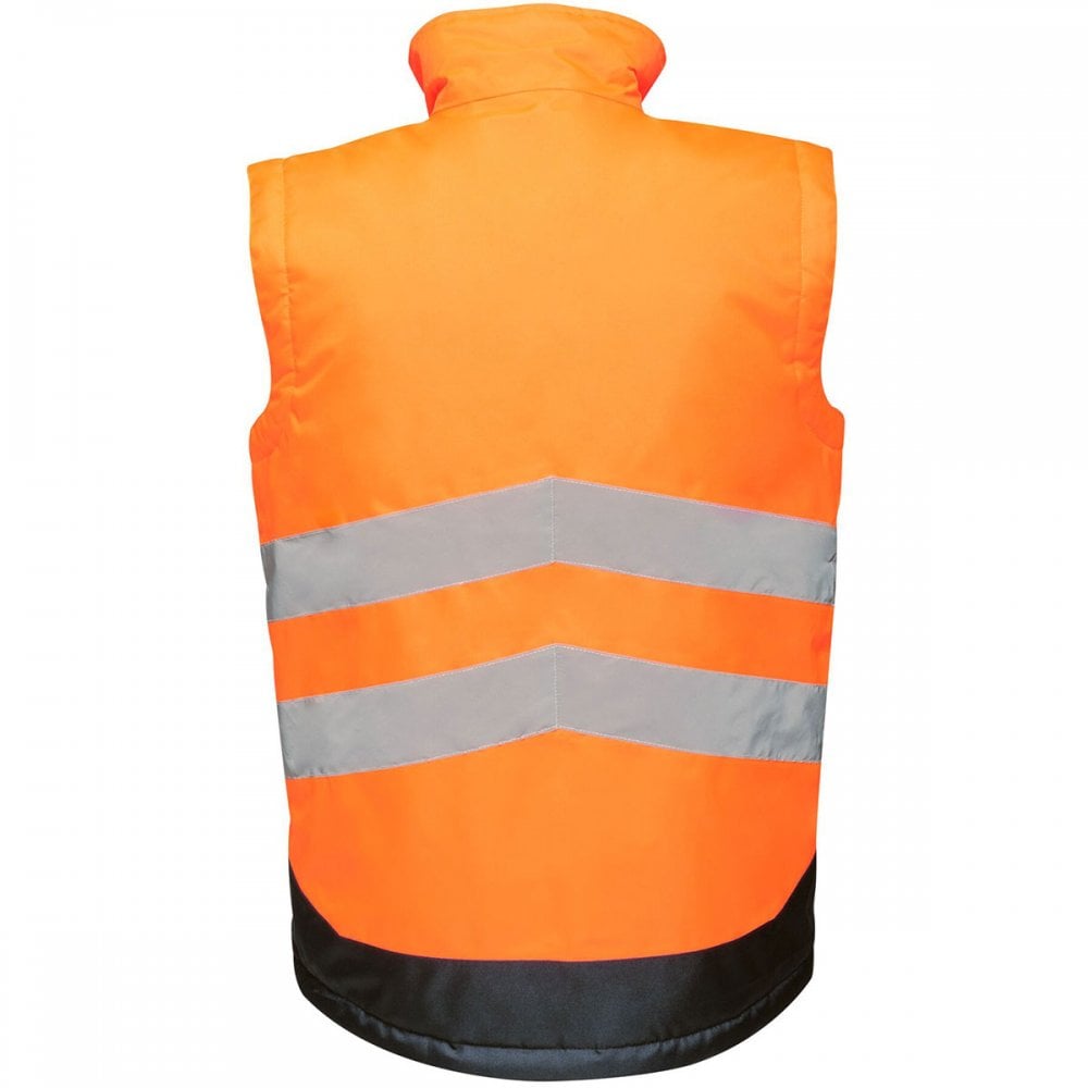 TRA840 Mens Hi Vis Pro Reflective Bodywarmer