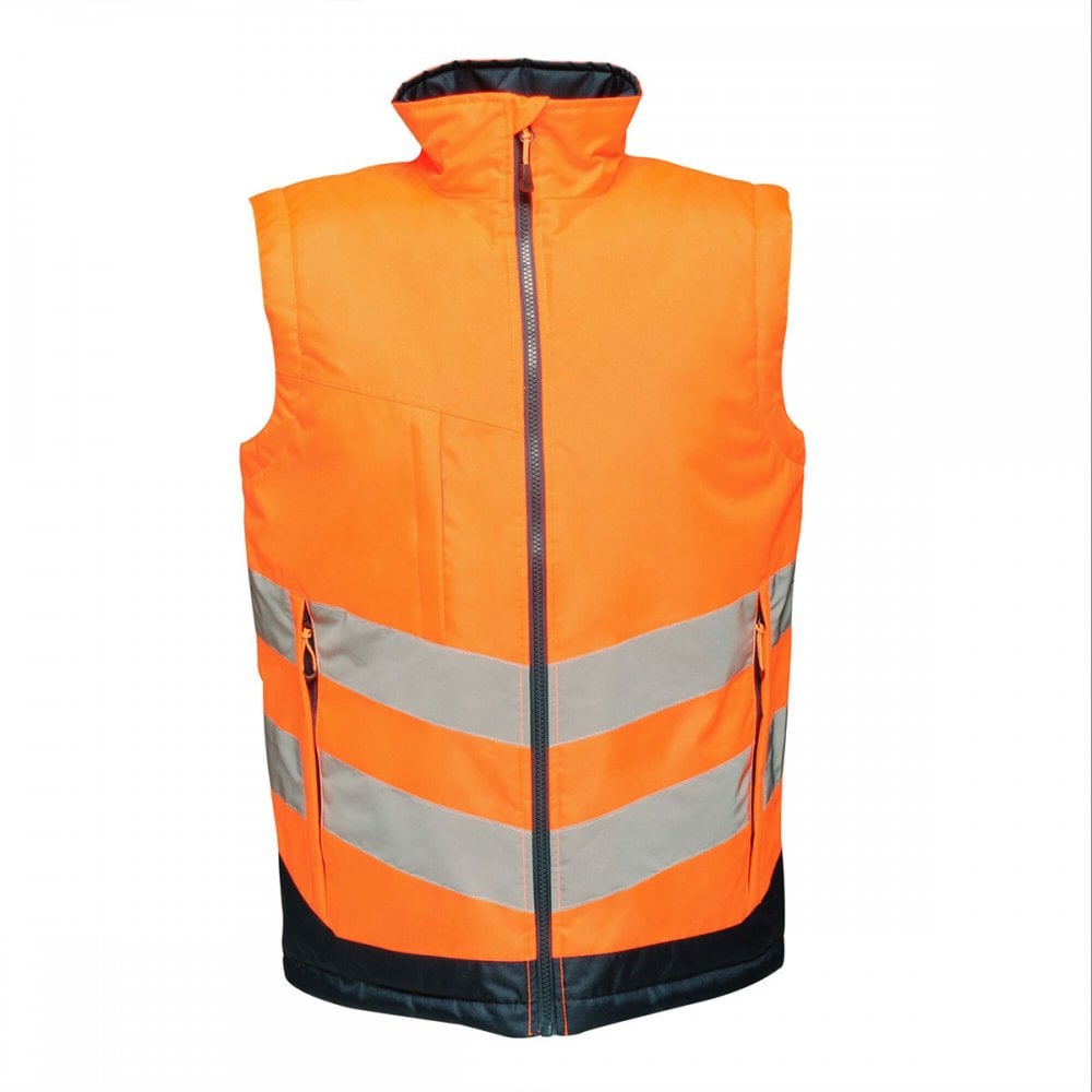 TRA840 Mens Hi Vis Pro Reflective Bodywarmer