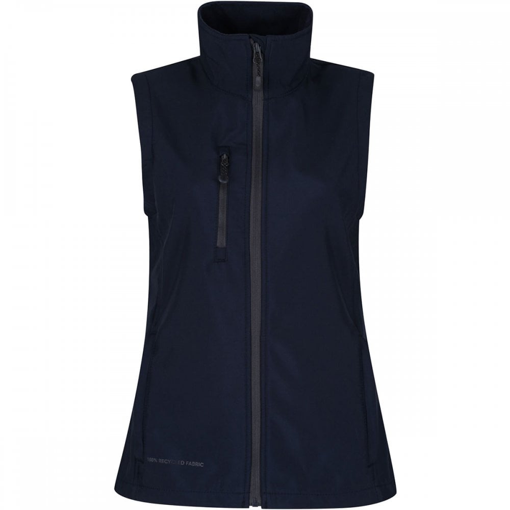 TRA863 Womens Honestly Made Recycled Softshell Bodywarmer