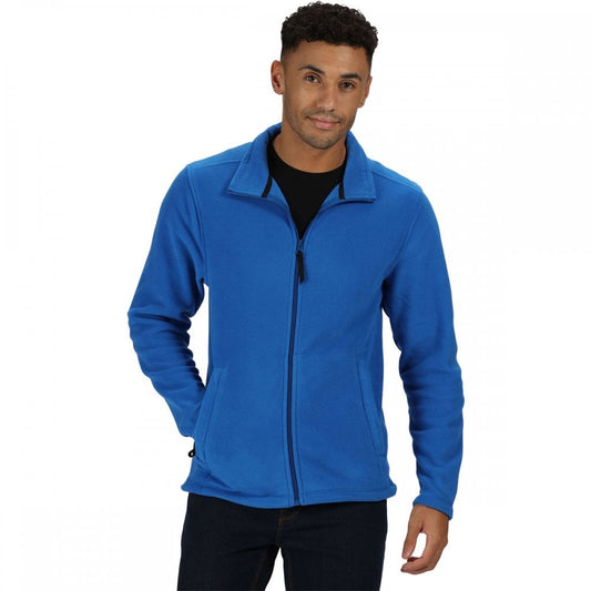 TRF557 Micro Full Zip Fleece Oxford Blue L *One Size Only - Outlet Store*