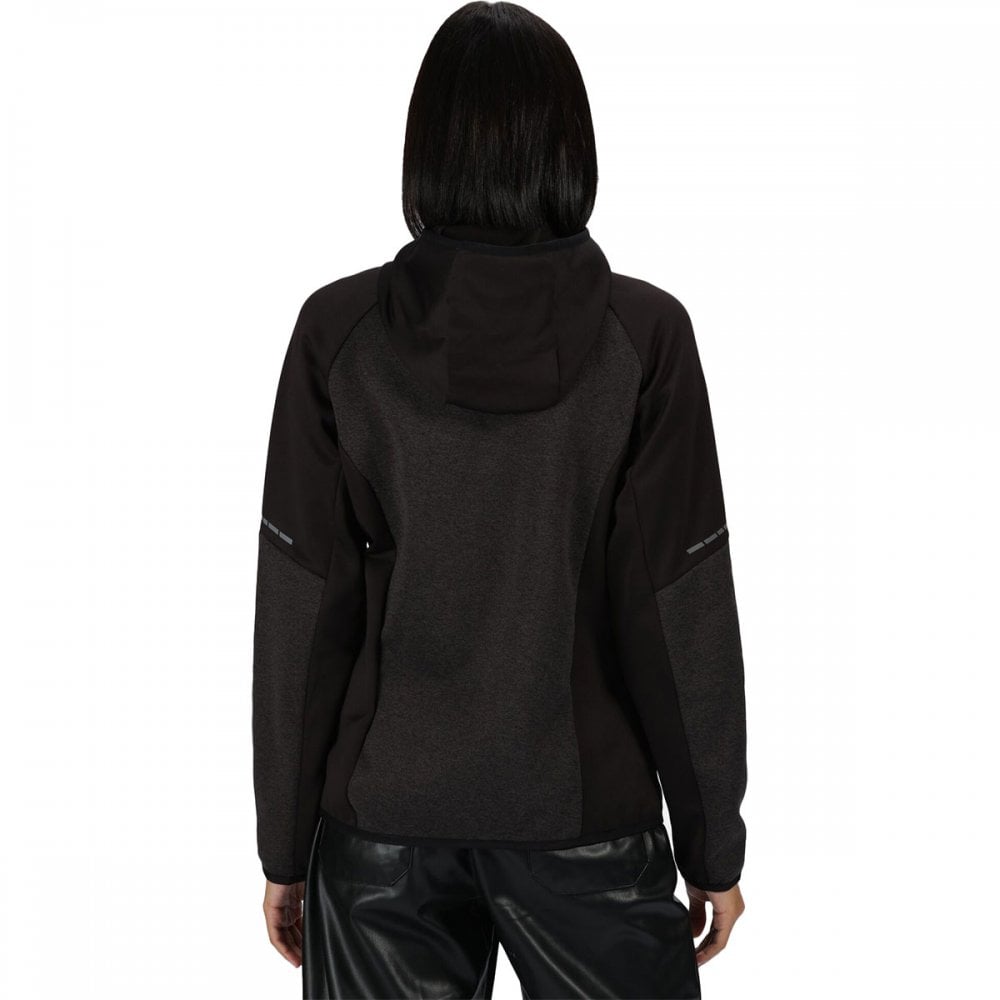 TRF621 Womens X-Pro Coldspring II Hybrid Full Zip Hooded Fleece