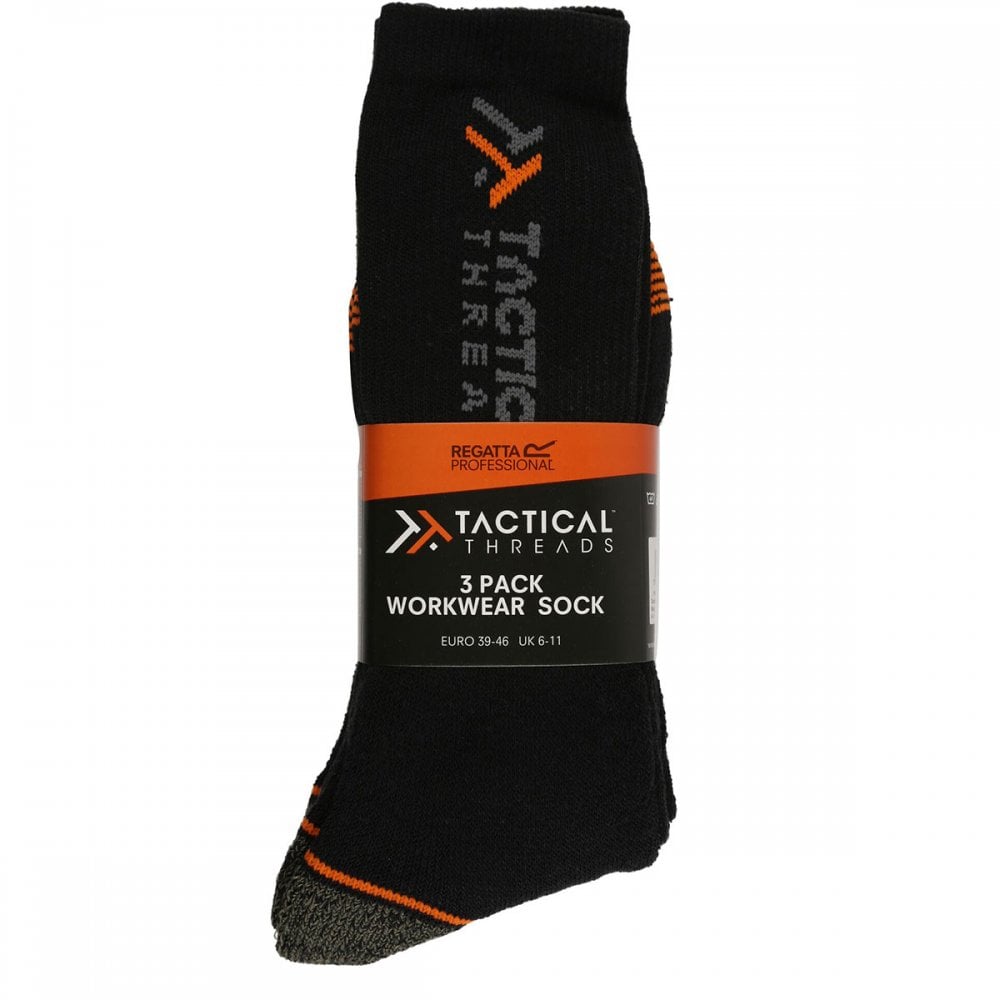 TRP402 Mens Tactical Threads Tactical Socks 3 Pack
