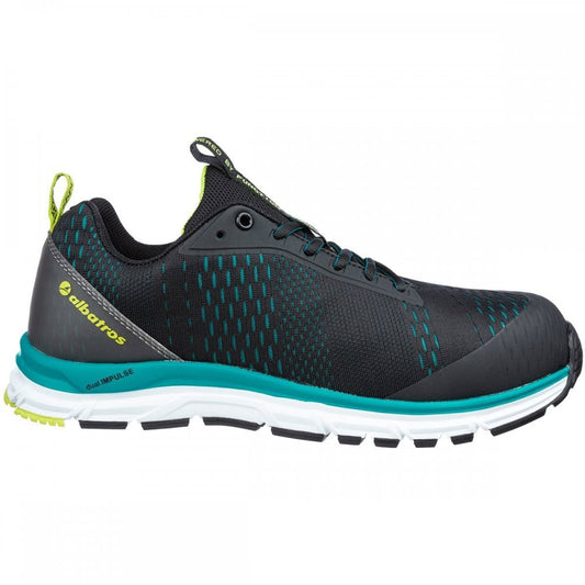 AER55 Impulse Low S1 Safety Trainer Black/Blue