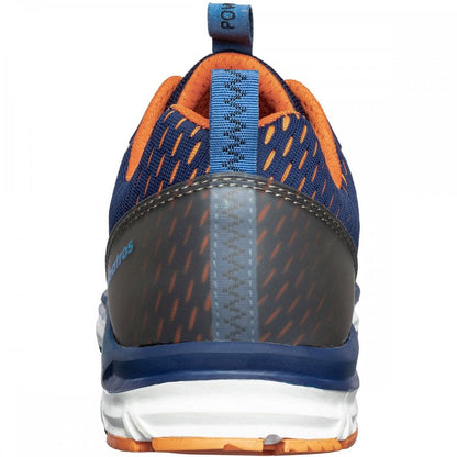 AER55 Impulse Low S1 Safety Trainer Blue/Orange