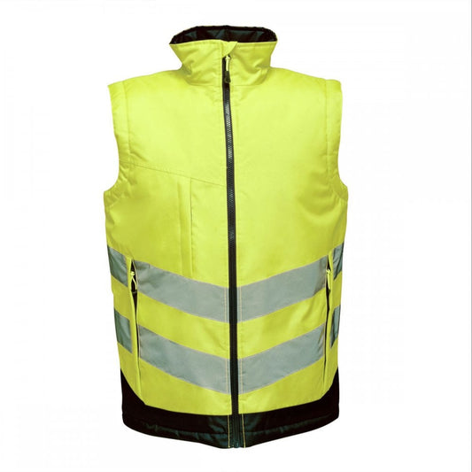 TRA840 Mens Hi Vis Pro Reflective Bodywarmer