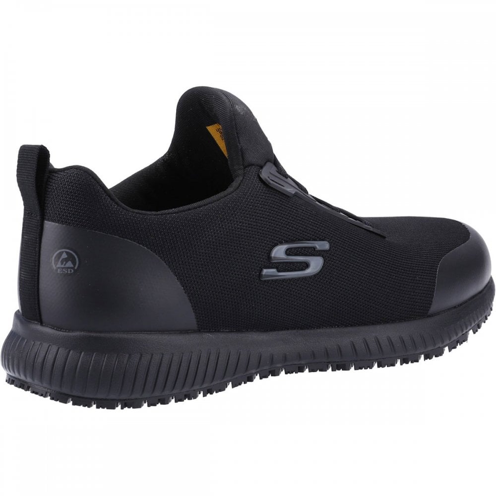 Squad Slip Resistant Myton Occupational Shoe Black