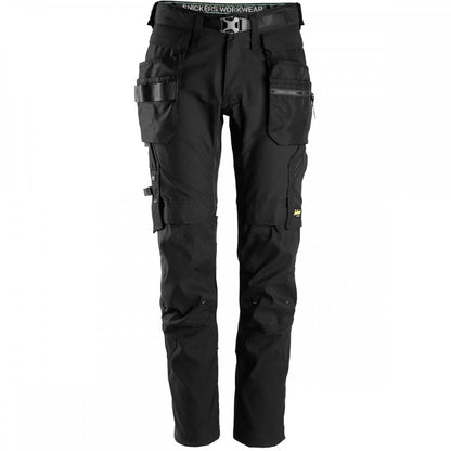 6972 4 Way STRETCH FlexiWork Work Trousers+ Kneepad & Detachable Holster Pockets