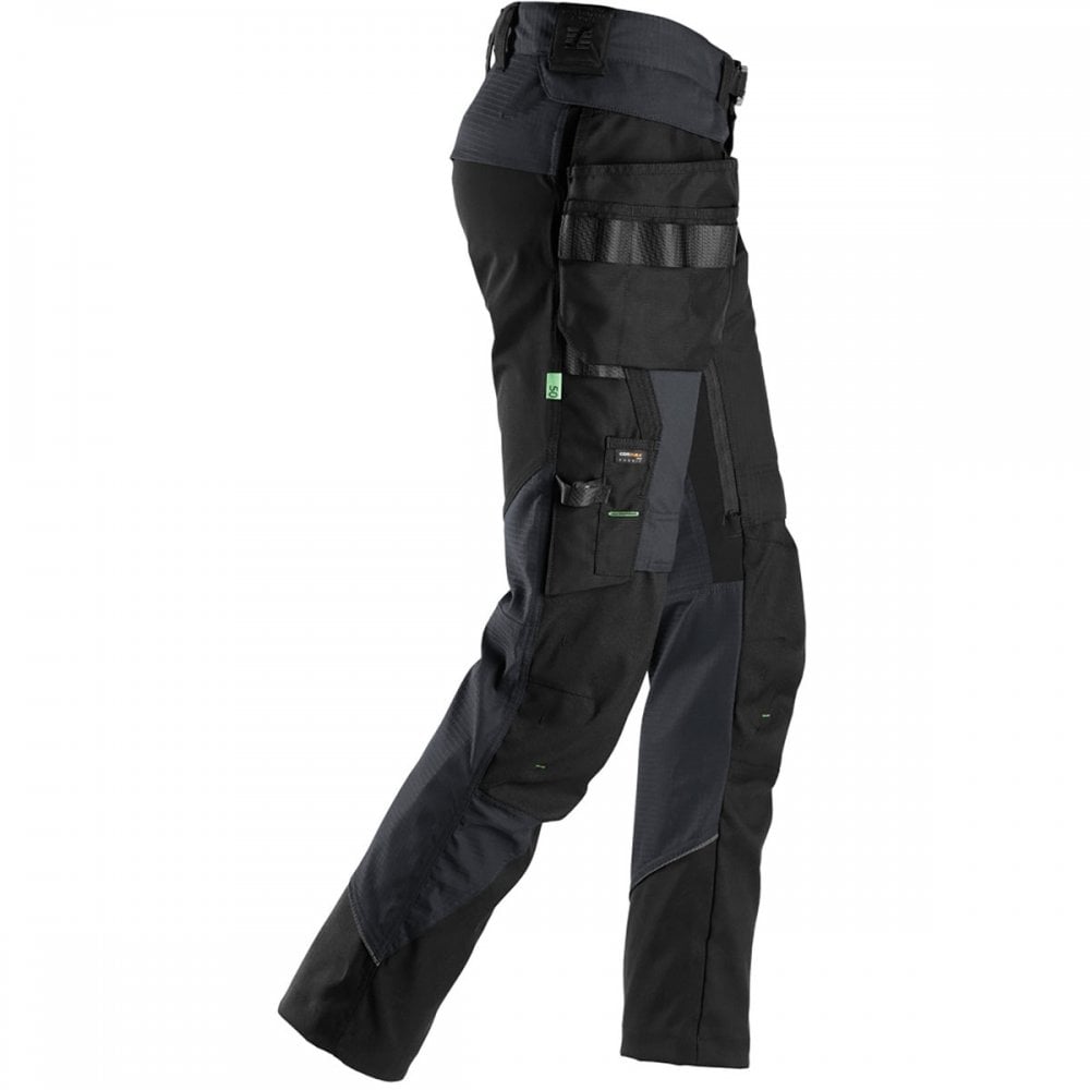 6972 4 Way STRETCH FlexiWork Work Trousers+ Kneepad & Detachable Holster Pockets