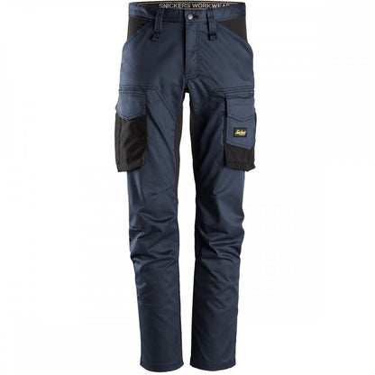 6803 AllroundWork Stretch Trousers without Knee Pockets