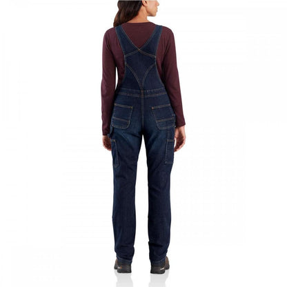 104044 Womens Denim Rugged Flex® Double Front Bib Overall