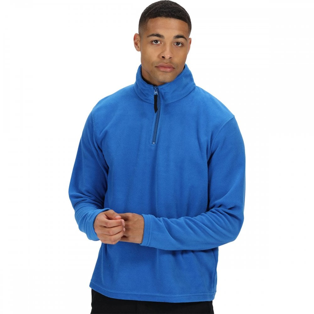 TRF549 Mens Micro Zip Neck Fleece