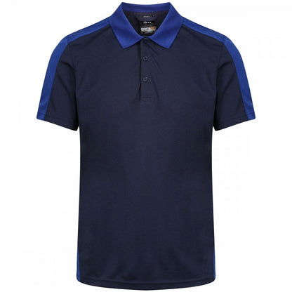 TRS174 Mens Contrast Coolweave Quick Wicking Polo Shirt