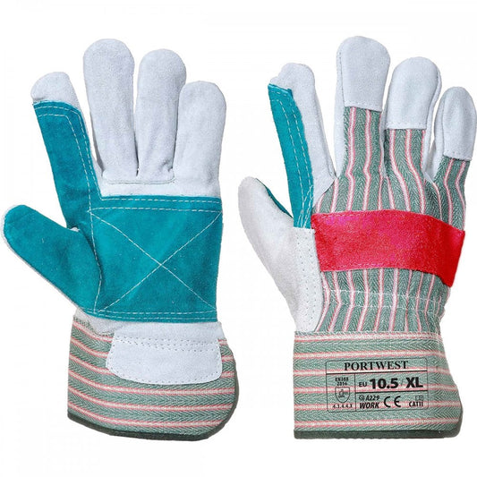 A229 Classic Double Palm Rigger Glove