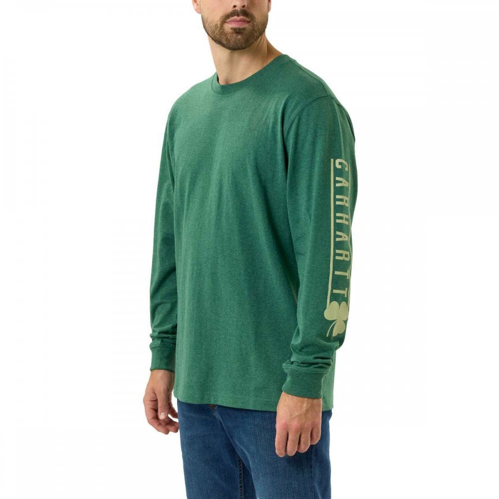 105233 Shamrock Graphic T-Shirt Long Sleeve