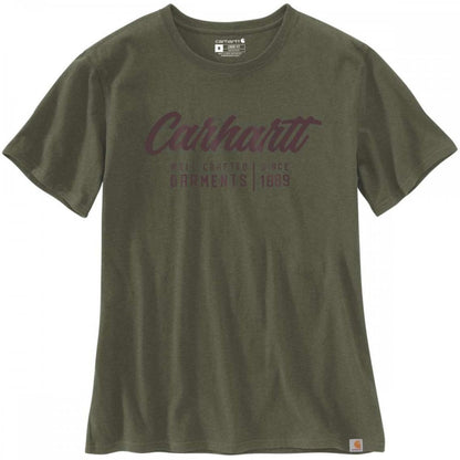 105262 Womens Crafted Graphic Short Sleeve T-Shirt