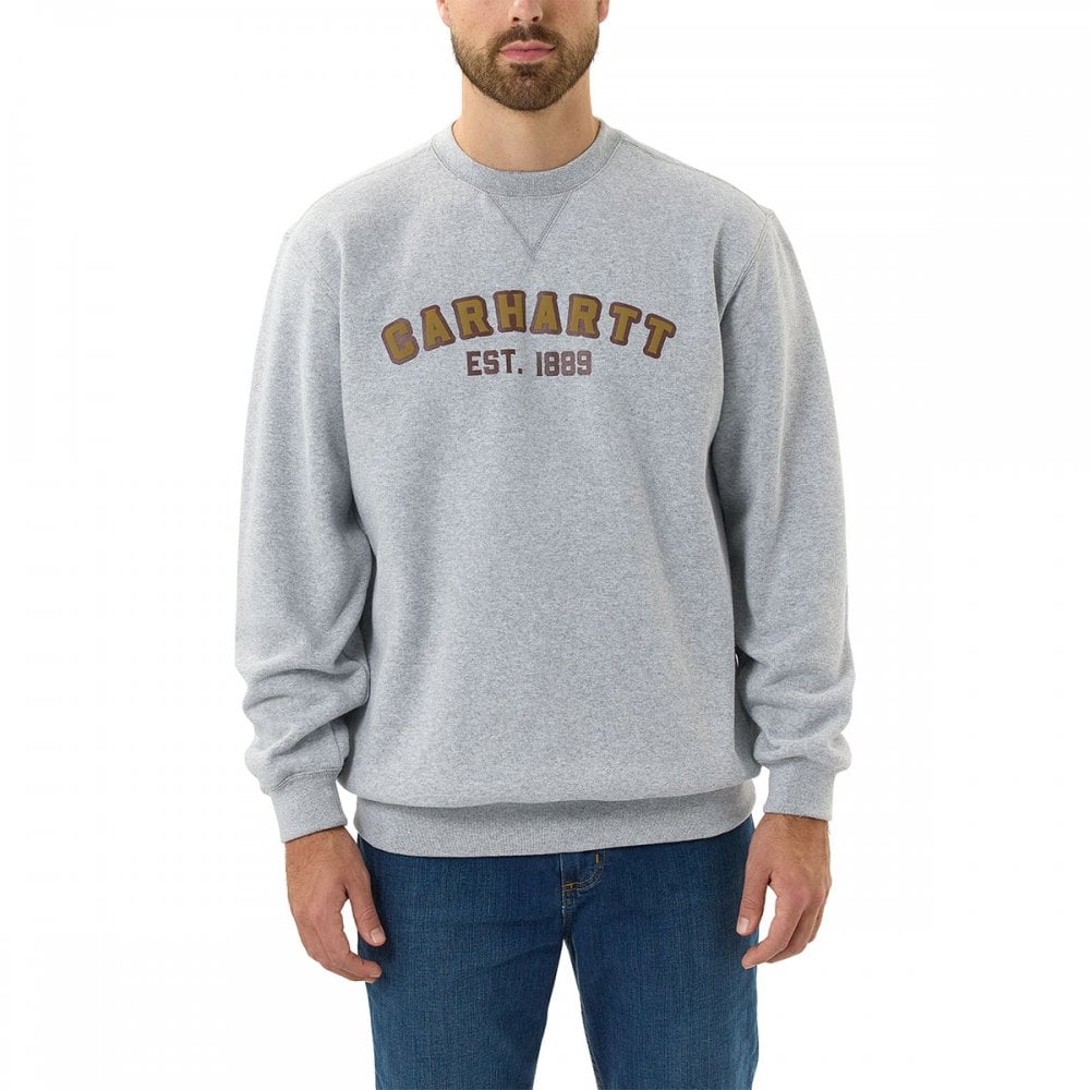 105613 Crewneck Logo Graphic Sweatshirt