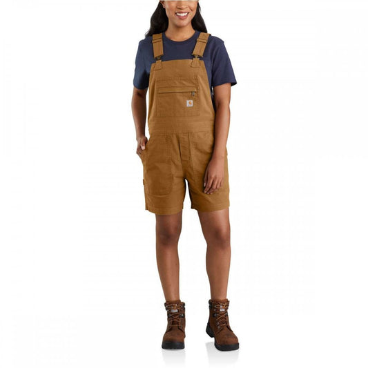 105268 Womens Rugged Flex Canvas Shortall