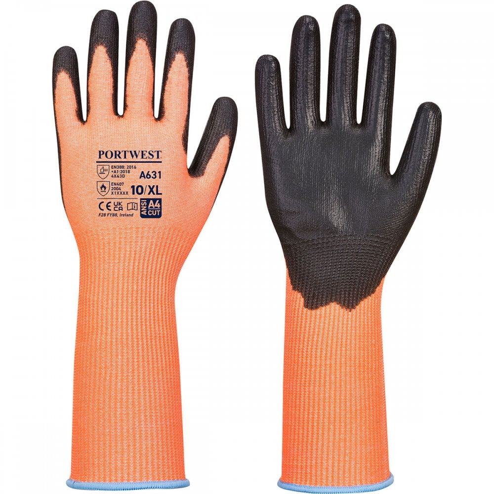 A631 Vis-Tex Cut Glove Long Cuff