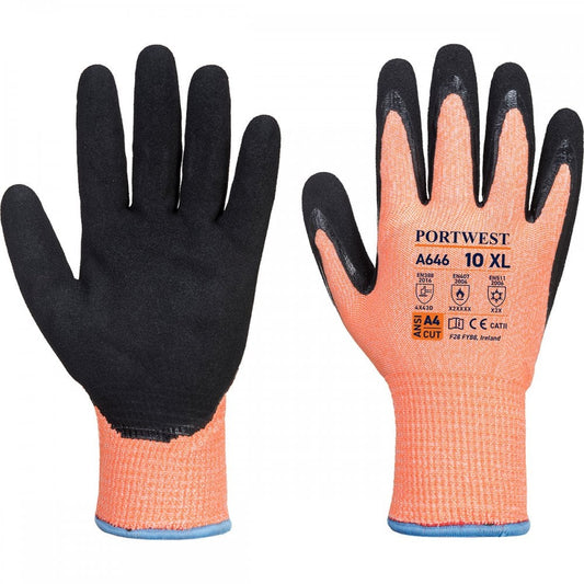 A646 Vis-Tex Winter HR Cut Glove Nitrile