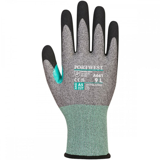 A661 CT200 VHR18 Nitrile Foam Cut Glove
