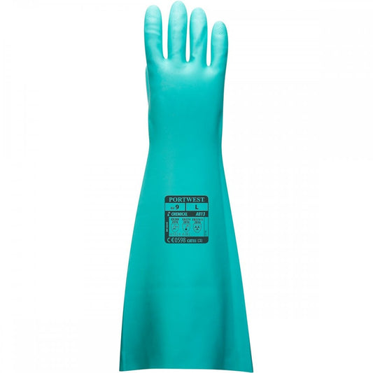 A813 Extended Length Nitrile Gauntlet