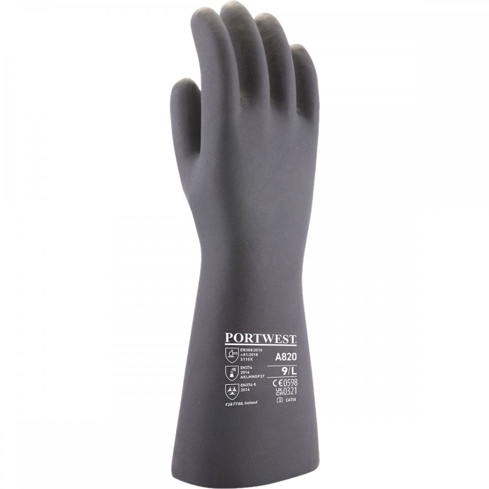 A820 Neoprene Chemical Gauntlet