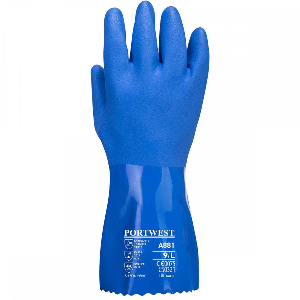 A881 Marine Ultra PVC Chem Gauntlet