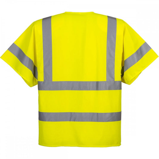 C372 Half Sleeve Zip Vest
