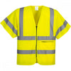 C372 Half Sleeve Zip Vest