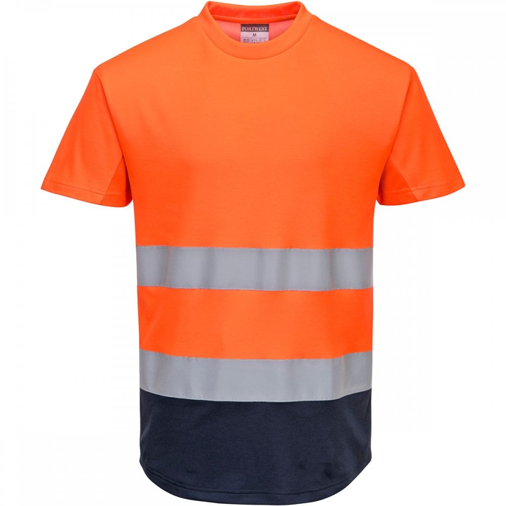 C395 Two-Tone Mesh T-Shirt