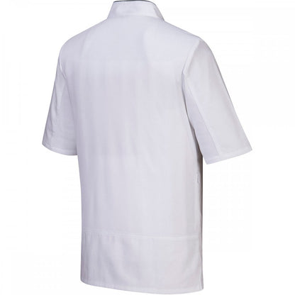 C735 Surrey Chefs Jacket Sort Sleeve