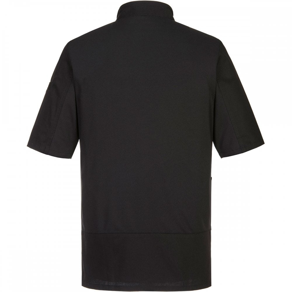 C735 Surrey Chefs Jacket Sort Sleeve