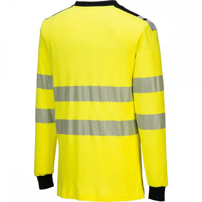 FR701 WX3 Flame Resistant Hi-Vis Long Sleeve T-Shirt