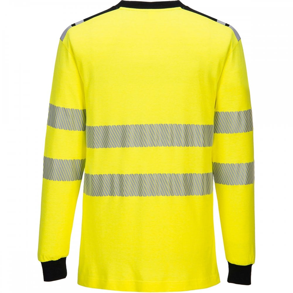 FR701 WX3 Flame Resistant Hi-Vis Long Sleeve T-Shirt