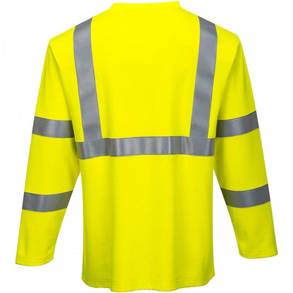 FR96 Flame Resistant Hi-Vis Long Sleeve T-Shirt