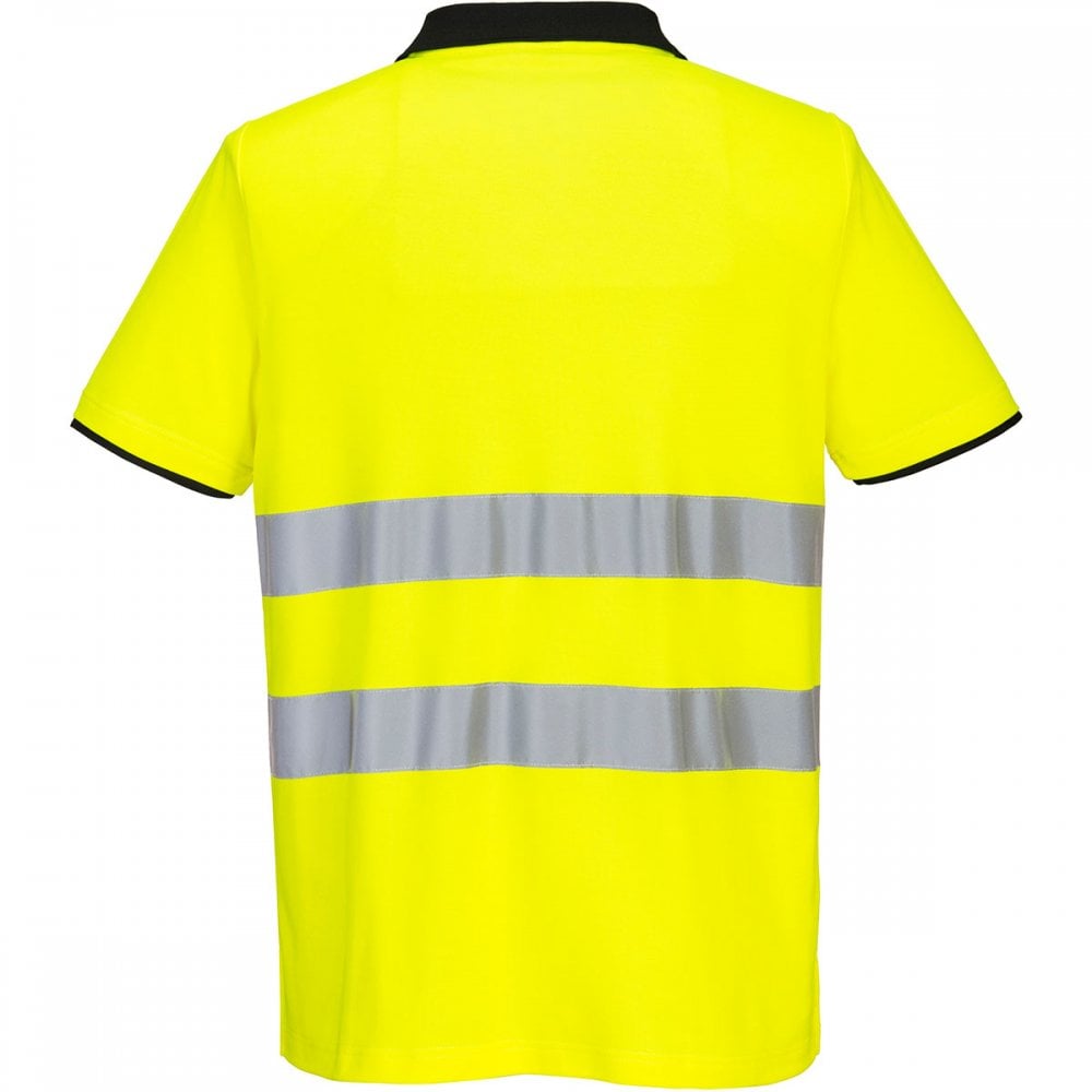 PW212 PW2 Hi-Vis Polo Shirt Short Sleeve