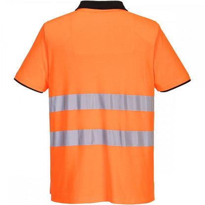 PW212 PW2 Hi-Vis Polo Shirt Short Sleeve