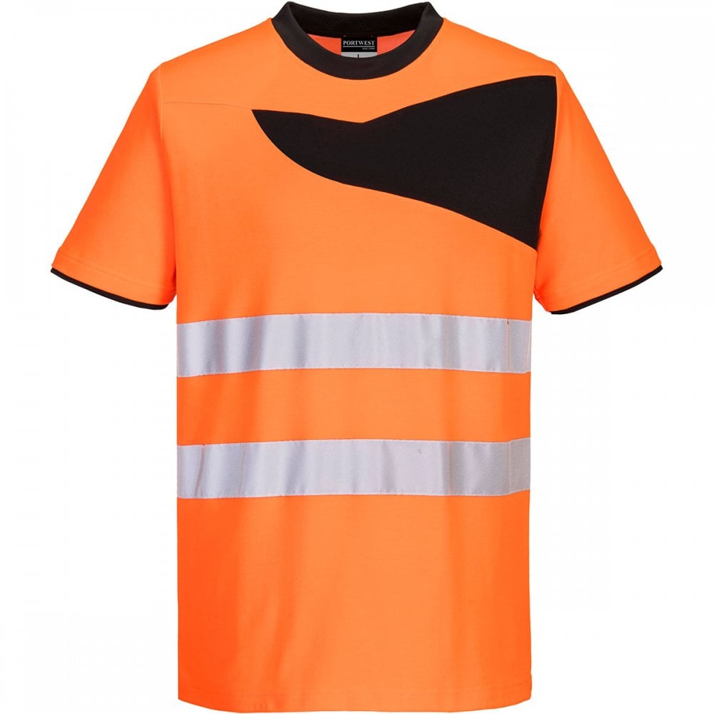 PW213 PW2 Hi-Vis T-Shirt Short Sleeve