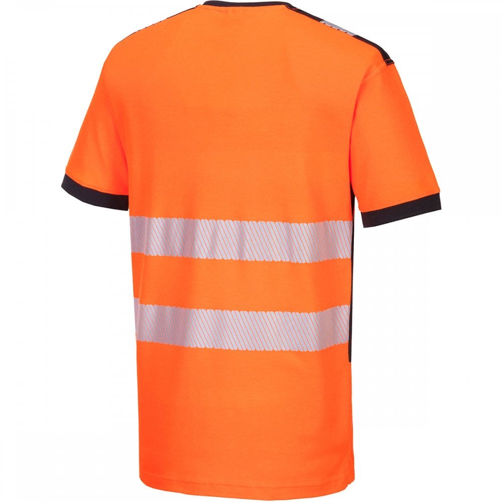 PW310 PW3 Hi-Vis V-Neck T-Shirt