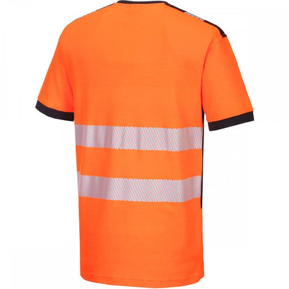 PW310 PW3 Hi-Vis V-Neck T-Shirt