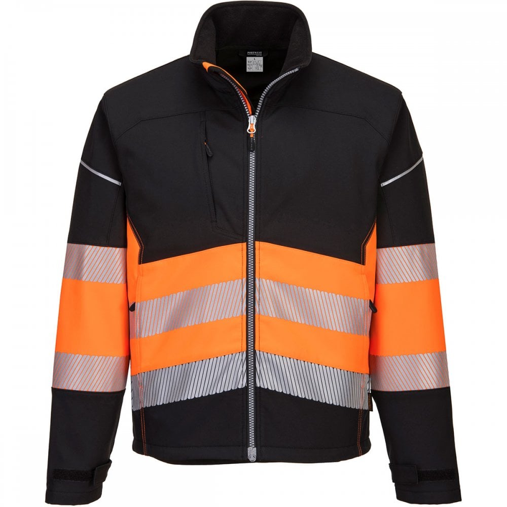 PW375 PW3 Hi-Vis Class 1 Softshell Jacket