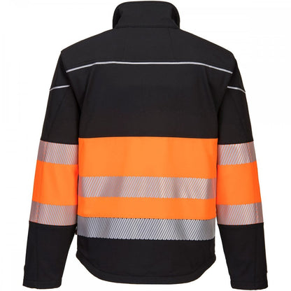 PW375 PW3 Hi-Vis Class 1 Softshell Jacket